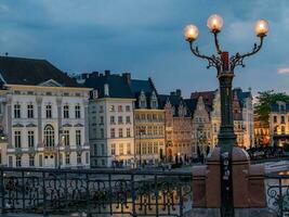 il città di gentiluomo nel Belgio foto