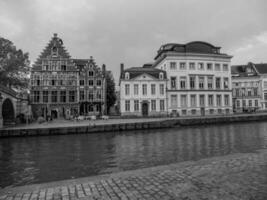 il città di gentiluomo nel Belgio foto