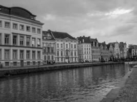 il città di gentiluomo nel Belgio foto