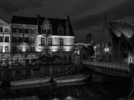 il città di gentiluomo nel Belgio foto