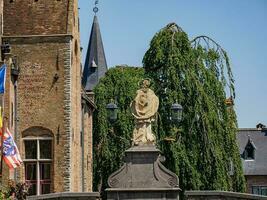 il città di Bruges nel Belgio foto