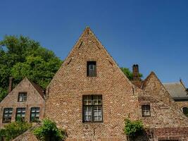 il città di Bruges nel Belgio foto