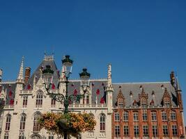 il città di Bruges nel Belgio foto