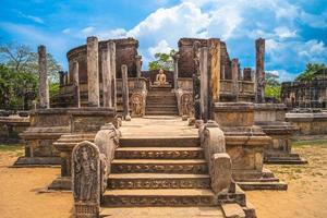 quadrilatero sacro a polonnaruwa antica città dello sri lanka foto