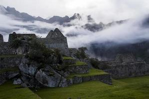 machu picchu un santuario storico peruviano nel 1981 e un sito del patrimonio mondiale dell'unesco nel 1983 foto