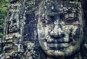 tempio di angkor a siem reap cambogia foto