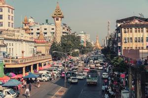 città di yangon in myanmar