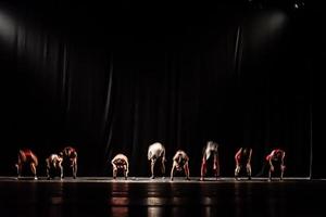 il movimento astratto della danza foto