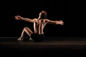 il movimento astratto della danza foto