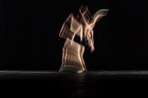 il movimento astratto della danza foto