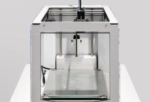 modello di stampante elettronica macchina tridimensionale foto