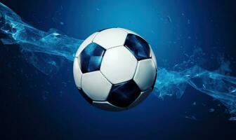 calcio pubblicità sfondo, calcio torneo concorrenza e formazione per sociale media inviare. generativo ai foto
