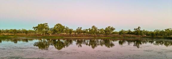 Cumberland diga, Queensland, Australia foto