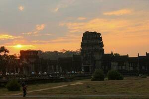 Angkor wat templi, Cambogia foto