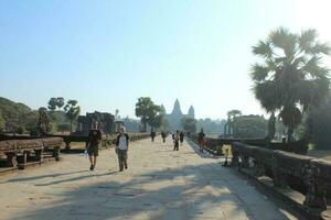 Angkor wat templi, Cambogia foto