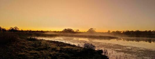 Cumberland diga, Queensland, Australia foto