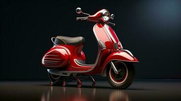 vespa scooter sfondo, generato di ai foto