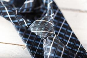 cravatte a strisce blu, accessori per guardaroba moderni foto