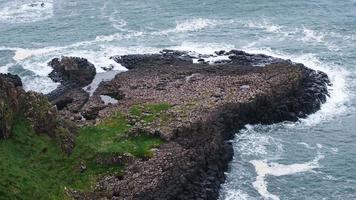 Giants Causeway Path Irlanda del Nord Regno Unito foto