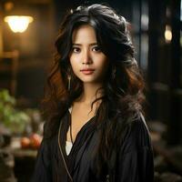 asiatico bellezza donne modello foto