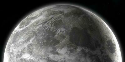 Luna pianeta sfondo. foto
