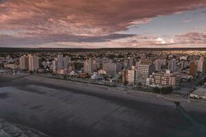 puerto madryn città, Ingresso portale per il penisola valdes naturale Riserva, mondo eredità luogo, patagonia, argentina. foto