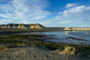 cerro avanzato protetta la zona, , mondo eredità luogo, chubut Provincia, patagonia, argentina. foto