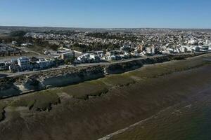 puerto madryn città, Ingresso portale per il penisola valdes naturale Riserva, mondo eredità luogo, patagonia, argentina. foto