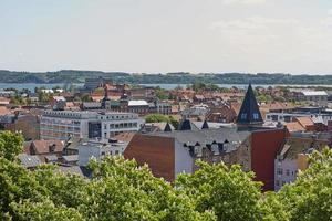 edifici della città di Fredericia in Danimarca foto