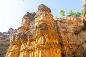 pha chor o il grand canyon chiangmai nel parco nazionale di mae wang, chiang mai, thailandia