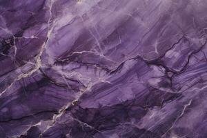 viola marmo struttura sfondo. viola marmo pavimento e parete piastrella. naturale granito pietra. ai generato foto