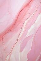 rosa marmo struttura sfondo. rosa marmo pavimento e parete piastrella. naturale granito pietra. ai generato foto