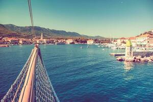 crociera nave viaggio nel Croazia foto