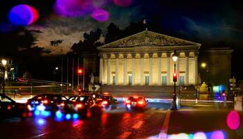 palais Bourbon nel Parigi foto