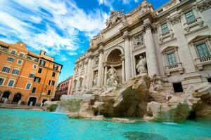 Fontana nel Roma, Italia foto