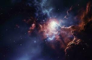 spazio nebulosa - generativo ai foto