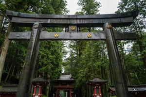 l'area del santuario nikko in giappone foto