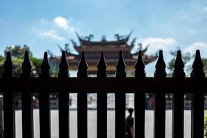 il tempio longshan mengija a taipei a taiwan foto