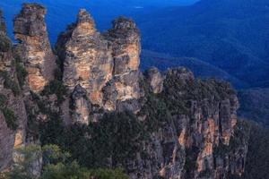 le tre sorelle montagne blu nuovo galles del sud australia foto