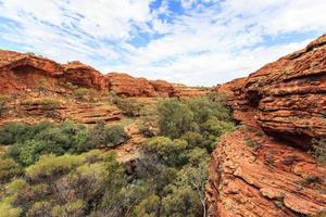 kings canyon territorio settentrionale australia foto
