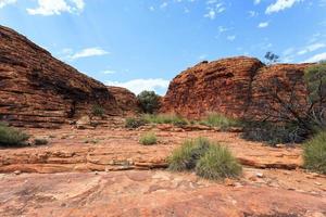 kings canyon territorio settentrionale australia foto