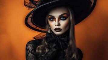 illustrazione di un' Halloween moda, ai generato foto