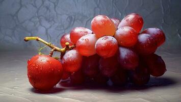 freschezza di maturo frutta, natura buongustaio merenda, succoso bacca rinfresco generato di ai foto