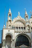 dettagli di il santo marchio basilica costruito nel 1092 nel Venezia foto