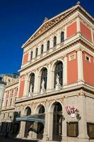 il storico edificio di il wurstel musikverein inaugurato su gennaio di 1870 foto