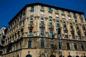 bellissimo architettura di il edifici a budapest città centro foto