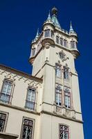 Torre di il il comunale edificio di sintra, costruito dopo 1154 per Casa il Locale amministrazione foto