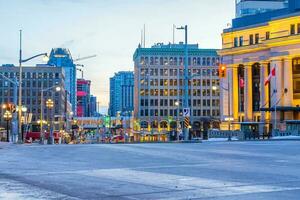 centro attività commerciale centro di ottava, Ontario nel Canada foto