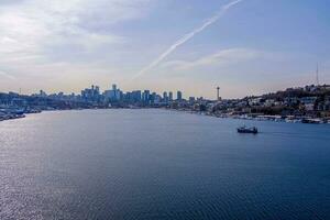 seattle, skyline di washington foto