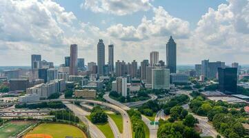 il centro Atlanta, Georgia orizzonte foto